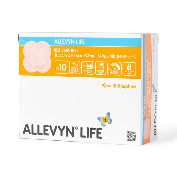 Smith & Nephew Allevyn Life Advanced Foam Dressings 66801067 - 10.0 Each