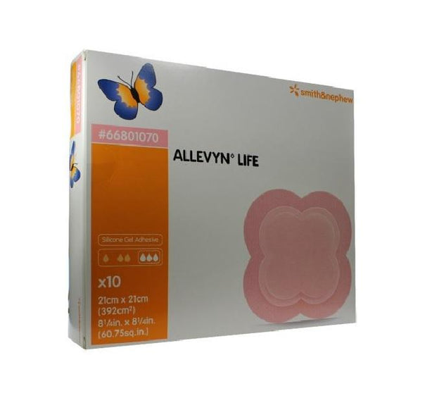 Smith & Nephew Allevyn Life Advanced Foam Dressings 66801070 - 10.0 Each