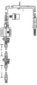 UTAH MEDICAL Deltran Disposable Pressure Transducer Systems DPT-248A 25 Each - MDL-UTMDPT248A