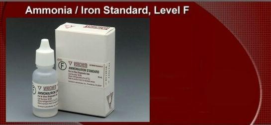 VERICHEM LABORATORIES INC Ammonia/Iron Standard Kits 9046 1 Kit - MDL-VCM9046