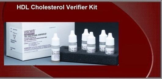 VERICHEM LABORATORIES INC Cholesterol Control Standard Kits 9560 1 Kit - MDL-VCM9560