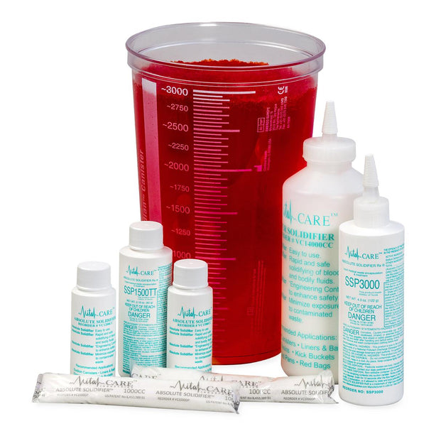 VITAL CARE INDUSTRIES Absolute Solidifier R X SSP2000 100 Each - MDL-VCRSSP2000