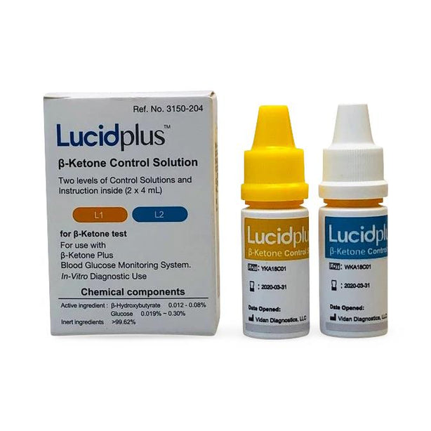 Vidan Diagnostics Lucidplus Beta-Ketone Bilevel Controls 3150-204 - 8.0 Each