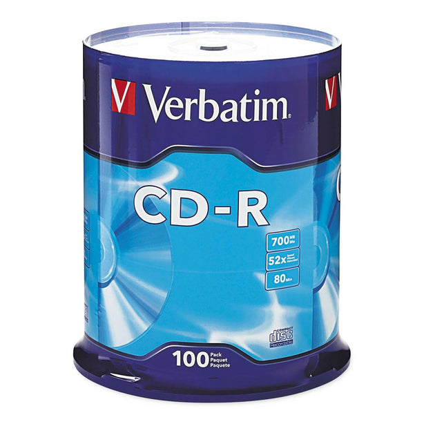 VERBATIM CORPORATION CD-R Discs 94554 100 Each - MDL-VER94554