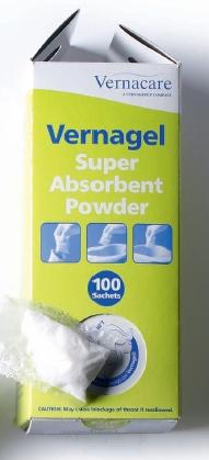 VERNACARE VernaGel Powder Sachets V36-001 1000 Each - MDL-VERV36001