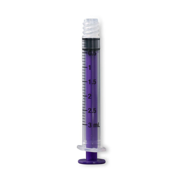 VESCO MEDICAL LLC Clear Low-Dose Syringe with ENFit Tip VED-603B 4000 Each - MDL-VESVED603B