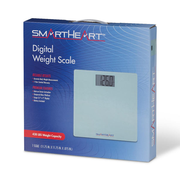 Veridian Smartheart Digital Weight Scale, 2/bx - 19-101 - 6 Each