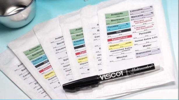 Vismark Medication Label Kits - V20063D - 100 Each - MDL-VISV20063D