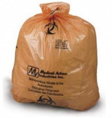 Autoclavable Biohazard Waste Bags - 5138 - 100 Each - MDL-VLL5138