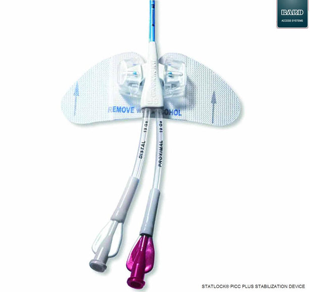C.R. Bard StatLock PICC Plus Tricot Anchor for Stabilization Device with Fixed Post - PIC0222 - 1 Each
