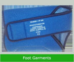 Reprocessed VasoPress Dvt Foot Garment, Blue, ReNewal Therapy - VP520R - 10 Pair