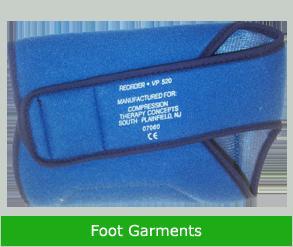 Reprocessed VasoPress Dvt Foot Garment, Blue, ReNewal Therapy - VP520R - 10 Pair