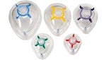 Vyaire Anesthesia Face Mask, Round, Rigid Dome, Tail Valve, Adult / Size 5 - 5251VS - 100 Each