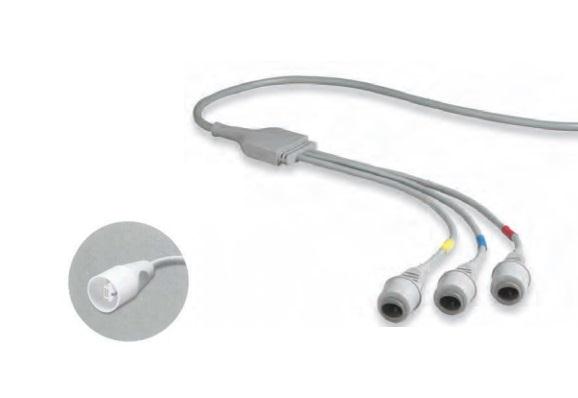 Edwards Lifesciences Disposable Pressure Monitoring Transducer Tubings Male/Male Luer Lock Adapter, Rotating Nut - 50P200R - 50 Each