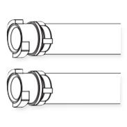 Trimline 12 L Disposable Blood Pressure Cuff - 39268 - 1 Each - MDL-W-A39268H