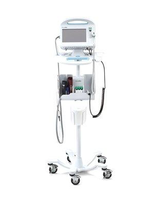Welch Allyn Mobile with Storage Bin Connex Vital Signs Monitor 6000, Accessory Cable Management Stand - 4800-60 - 1 Each