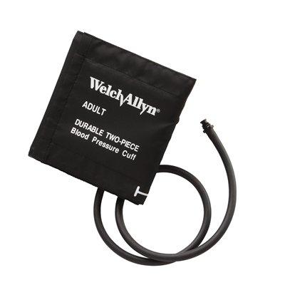 WELCH ALLYN 2-Piece Blood Pressure Cuff, Thigh, Reusable, 2 Piece, 2-Tubes (25 and 36 cm), Large Inflation Bulb and Premium Valve, Tri-Purpose (#5082-168) Connectors - 5082-45 - 1 Each