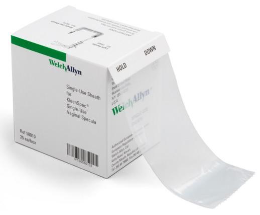 WELCH ALLYN KleenSpec 580 Disposable Vaginal Specula 58010 125 Each - MDL-W-A58010