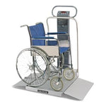 Welch Allyn Portable and Accessories 6002-XX-B Scale-Tronix Wheelchair Scale, Standard Weight (lb./kg), Data Port, Line Cord IEC Plug Type-B - MDL-W-A6002XXB - 1 Each