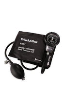 Welch Allyn Durable 2-Piece Small BP with Gauge and Bladder Aneroid Handheld Pocket Blood Pressure Cuff Case, Size Adult - DS4811CB - 1 Each