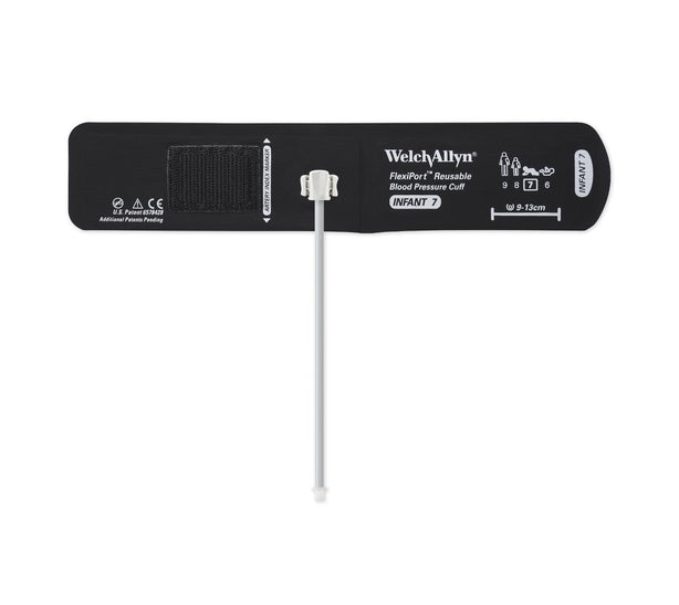 Welch Allyn FlexiPort Reusable 1-Tube BP Cuffs with Screw Connector REUSE-07-1SC - 1.0 Each