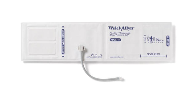 FlexiPort Soft Disposable Blood Pressure Cuff without Tubes, Large Adult Long - SOFT-12L - 1 Each