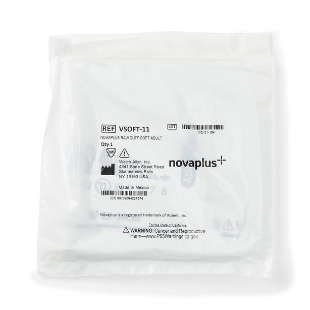 FlexiPort NovaPlus Raw Cuff Soft Disposable Blood Pressure Cuffs - VSOFT-11 - 1 Each - MDL-W-AVSOFT11H