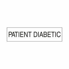 Centurion Diabetic Labels W509K - 6.0 Roll - MDL-W509K