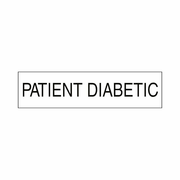 Centurion Diabetic Labels W509K - 6.0 Roll - MDL-W509K