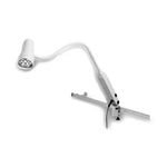 Waldmann Lighting N50 LED Halux N50-1 P SX Medical Exam Light with Gooseneck Arm and Rail Mount - D16043150 - 1 Each