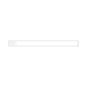 Centurion Tamper-Resistant Adhesive Closure ID Bands - WB3410W - 500 Each - MDL-WB3410W