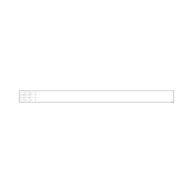 Centurion Tamper-Resistant Adhesive Closure ID Bands - WB3410W - 500 Each - MDL-WB3410W