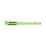 Vinyl Wristband with Snap Closure - WB5040NGA - 500 Each - MDL-WB5040NGA
