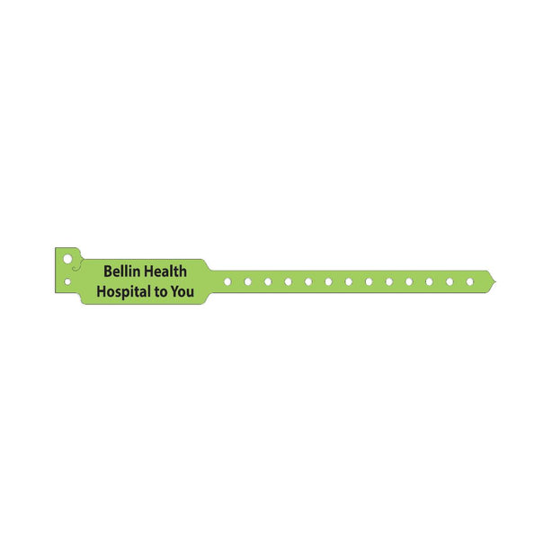 Vinyl Wristband with Snap Closure - WB5040NGA - 500 Each - MDL-WB5040NGA