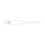 General Data Co Inc General Data Admitting Direct Thermal Wristbands - WBA3BAW