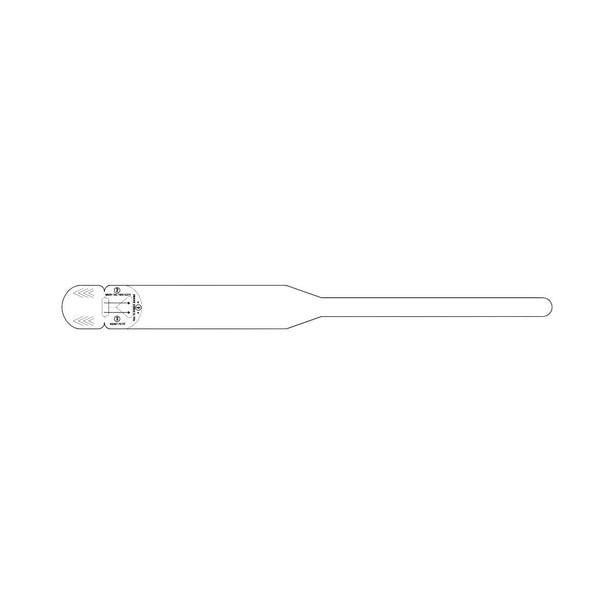 General Data Co Inc General Data Admitting Direct Thermal Wristbands - WBA3BAW