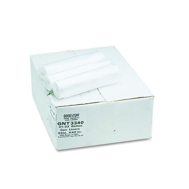 Webster Industries Good N Tuff Waste Can Liner GNT3340 - 500.0 Each
