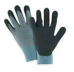 Black Foam Nitrile with Nylon Shell Gloves - 715SNFTIP/L - 12 Pair - MDL-WCH15SNFTIPL