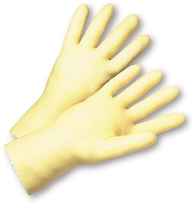 Premium Amber Latex Unlined Gloves - 2343/9 - 144 Pair - MDL-WCH23439CS