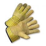 West Chester Protective Gear Standard-Grain Cowhide Patch Palm Gloves 5050/L - 12.0 Pair - MDL-WCH5050L