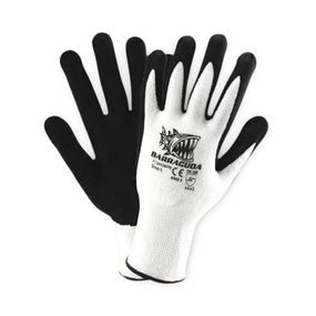 West Chester Protective Gear Barracuda White HHPE Nitrile Gloves 713HGWFN/L 12.0 Pair-MDL-WCH713HGWFNL