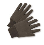 Standard Poly/Cotton Brown Jersey Gloves - 750 - 300 Pair - MDL-WCH750