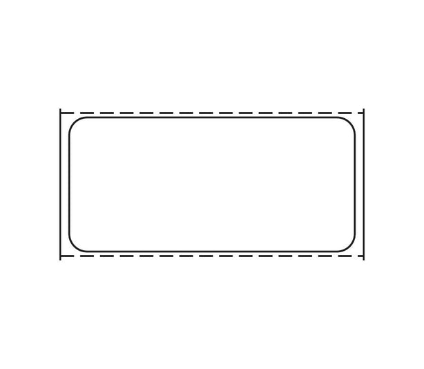 Centurion Blank Labels - WL2674 - 5 Roll - MDL-WL2674