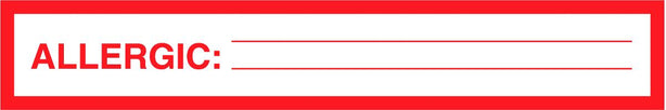 Centurion Nursing Chart Labels - WL5614R - 1 Roll - MDL-WL5614R