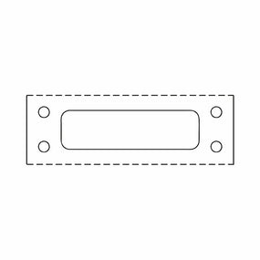 Blank Pinfeed Labels - WL6000 - 12 Roll - MDL-WL6000