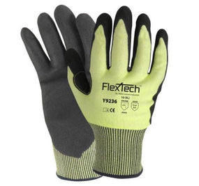 FlexTech Y9236 with Nitrile Palm - Y9236XS - 12 Pair - MDL-WLDY9236XS