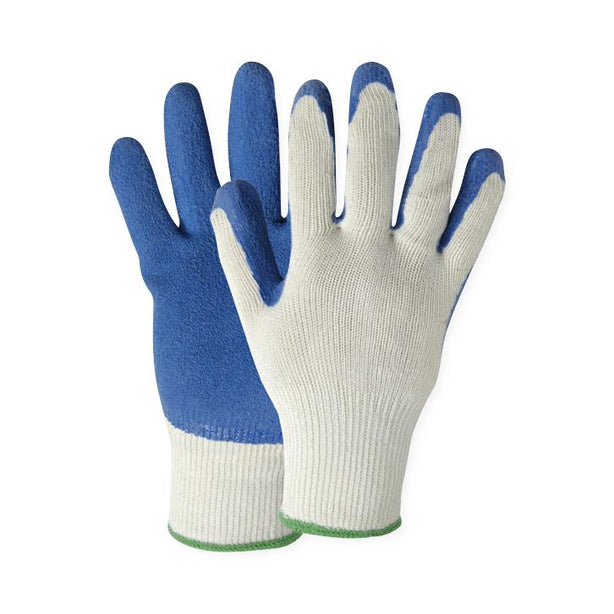 Wells Lamont Industrial, LLC Work Gloves with Poly / Cotton Shell and Latex Palm Y9243M - 12.0 Pair - MDL-WLDY9243M