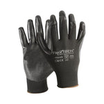 Wells Lamont Industrial, LLC FlexTech Y9249 Black Foam Nitrile Gloves - WLDY9249L