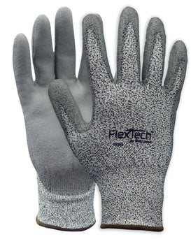 Wells Lamont Industrial, LLC Gray Speckled Dyneema Polyurethane Gloves Y9265XS 12.0 Pair-MDL-WLDY9265XS