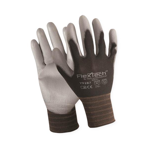 Wells Lamont Industrial, LLC Synthetic Knit Shell Gloves with PU Palm Y9287S - 12.0 Pair - MDL-WLDY9287S